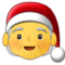 Mx Claus emoji on Samsung